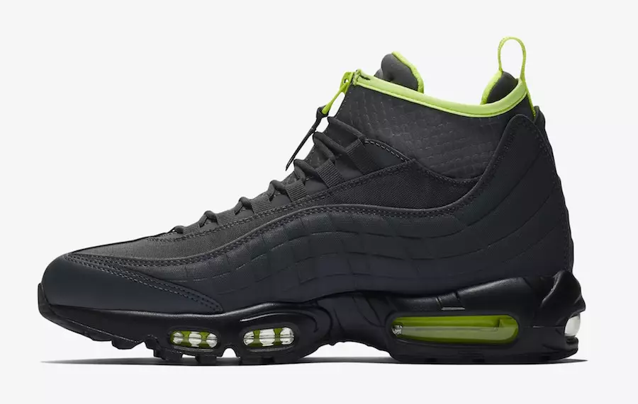 Nike Air Max 95 Sneakerboot Anthrazit Volt 806809-003