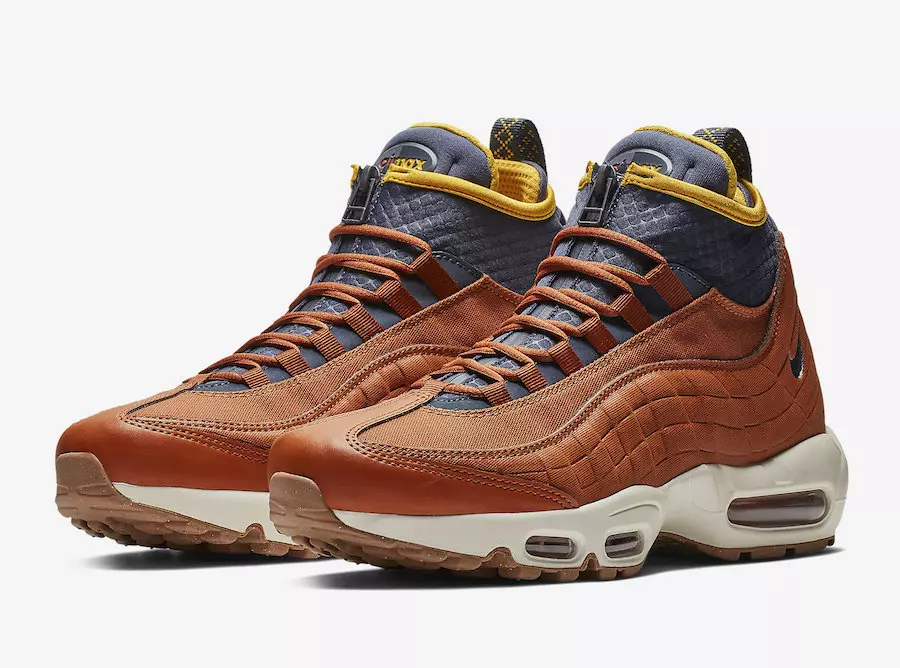 Nike Air Max 95 sneakerboot Dark Russet 806809-204