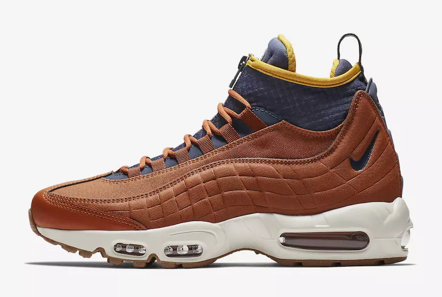 Nike Air Max 95 Sneakerboot Dunkelrot 806809-204