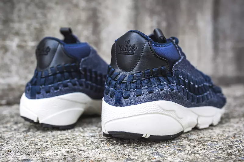 Denim Nike Air Footscape tecido Chukka SE Obsidian