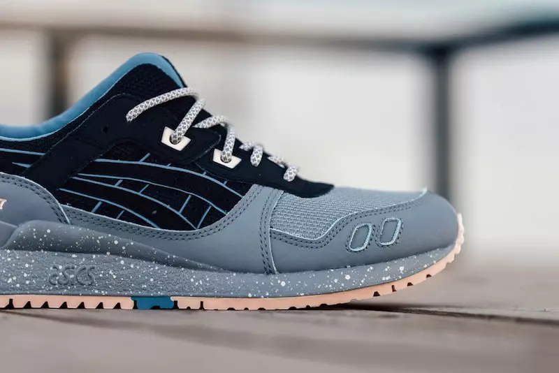 ASICS Gel Lyte III Ανοιχτό Γκρι Μαύρο Μπλε Γυμνό