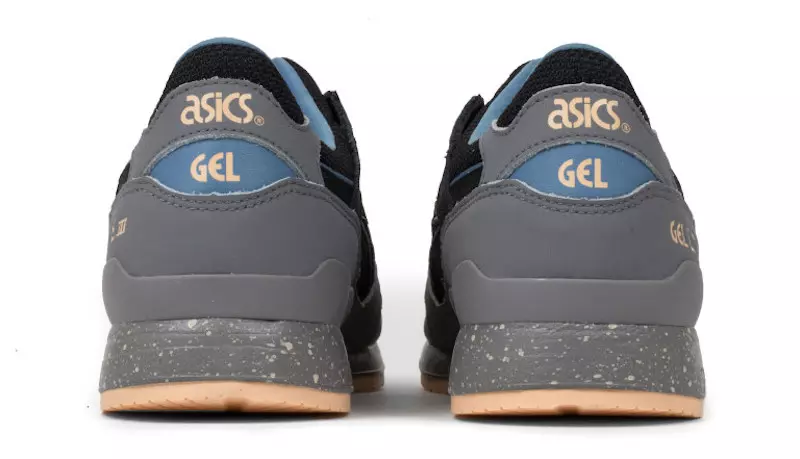 ASICS Gel Lyte III ライトグレー ブラック ブルー ヌード