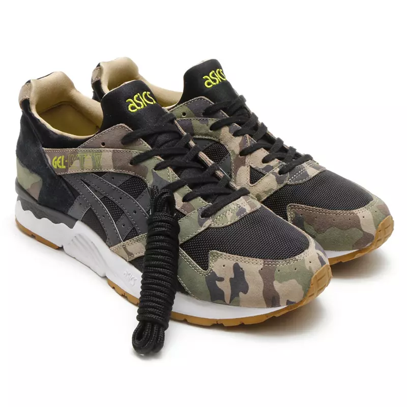 atmos x ASICS Tiger Gel Lyte V カモフラージュ