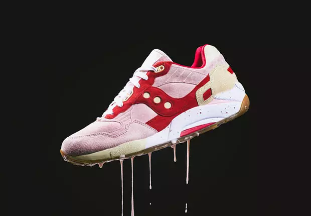 Saucony G9 शैडो 5 वेनिला स्ट्राबेरी