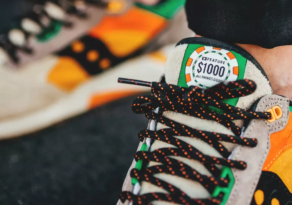 ویژگی Saucony G9 Shadow 5 The Pumpkin