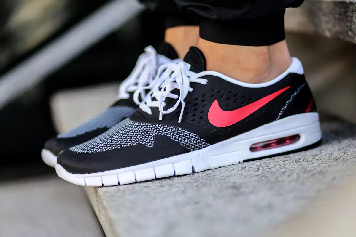 Nike SB Eric Koston 2 Max Preto Universidade Vermelho