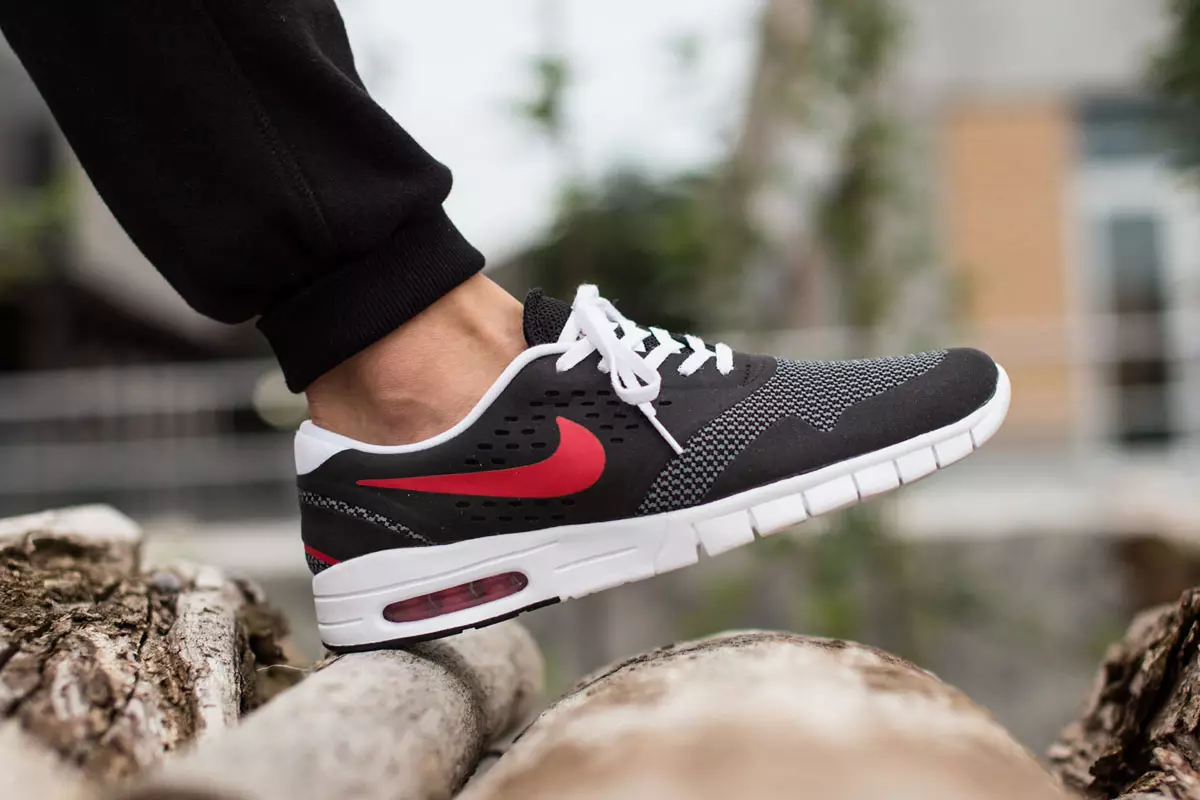 Nike SB Eric Koston 2 Max Noir Université Rouge