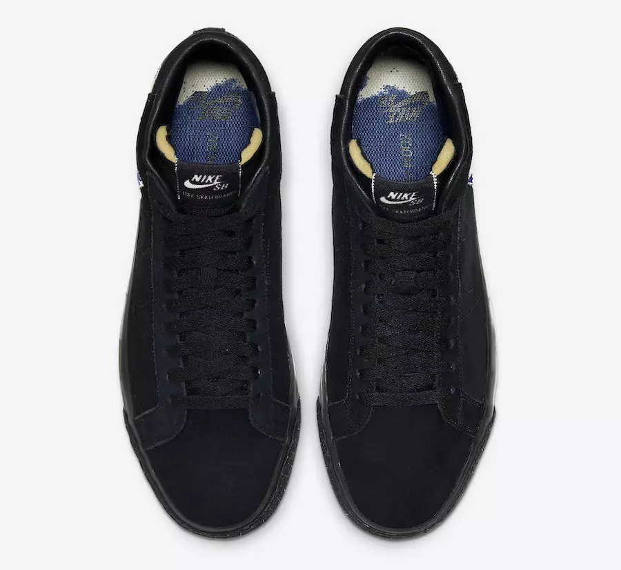 Isle Skateboards Nike SB Blazer Mid CW2186-001 Data ta 'Ħruġ