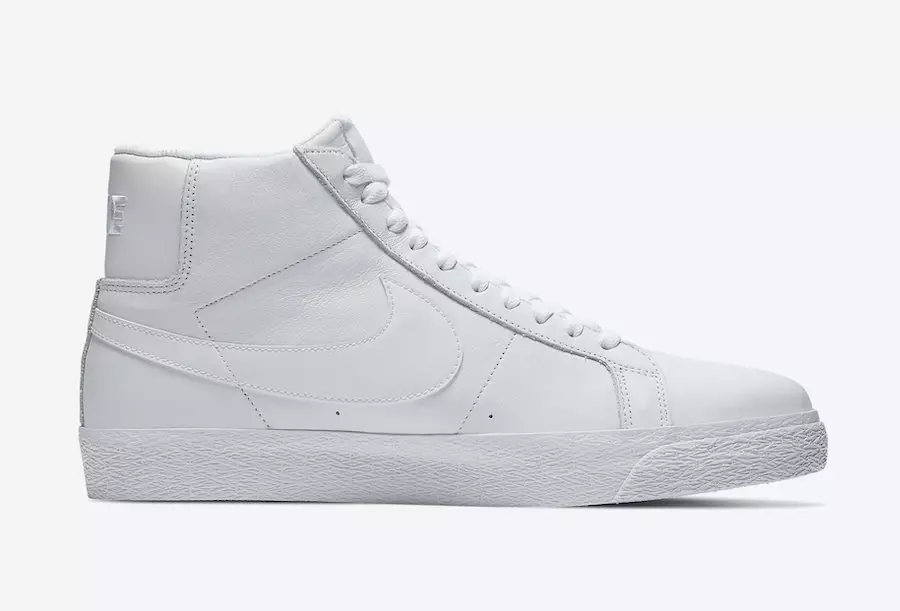 Nike SB Zoom Blazer Mid Triple White 864349-105 Шығарылған күні