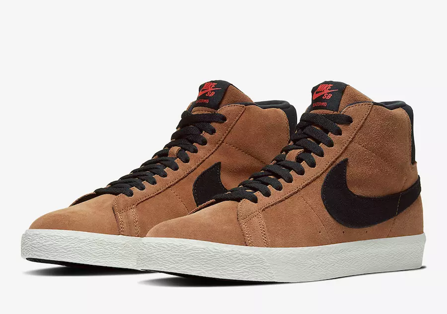 Nike SB Blazer Mid Light British Tan 864349-202 תאריך יציאה