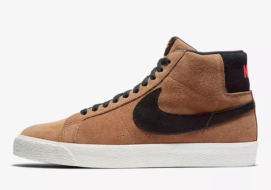 Nike SB Blazer Mid Light British Tan 864349-202 ဖြန့်ချိသည့်ရက်စွဲ