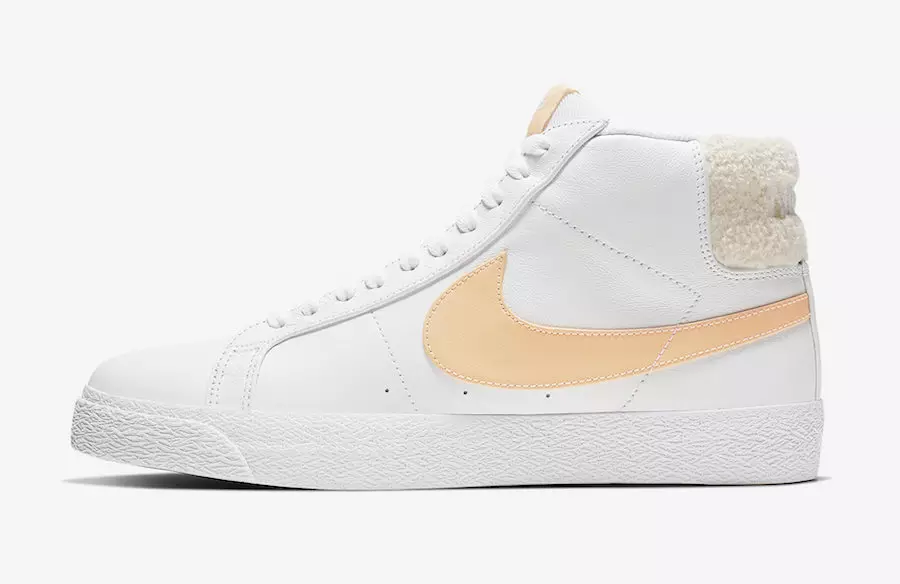 Nike SB Blazer Mid White Core Gold CJ6983-102 Чыгарылган күнү