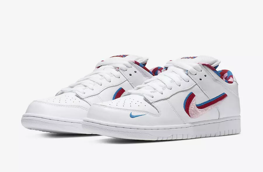 Parra Nike SB Dunk Low CN4504-100 2019 Útgáfudagur