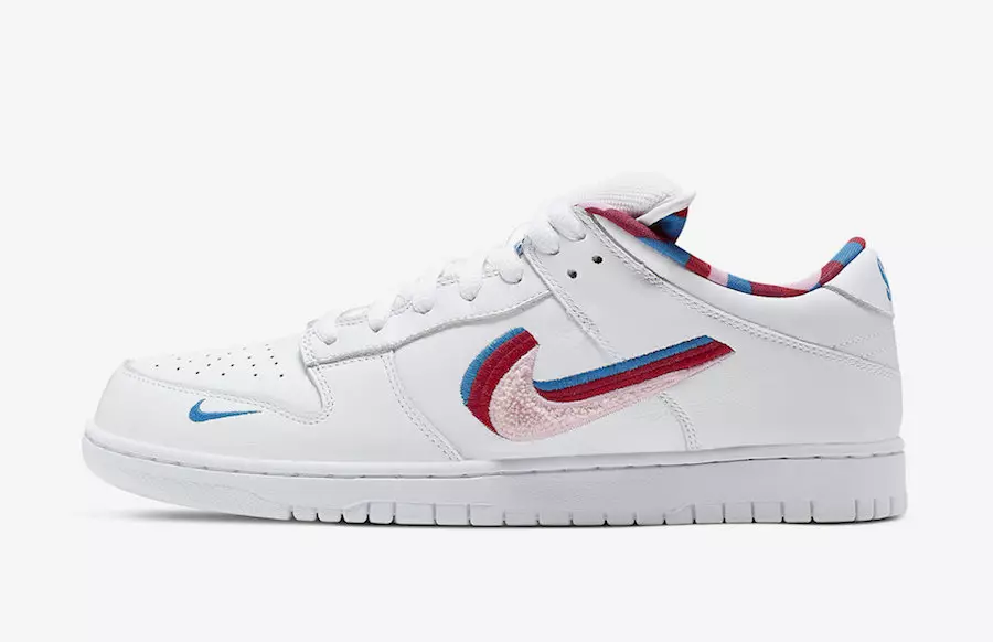 Tarehe ya Kutolewa ya Parra Nike SB Dunk Chini CN4504-100 2019