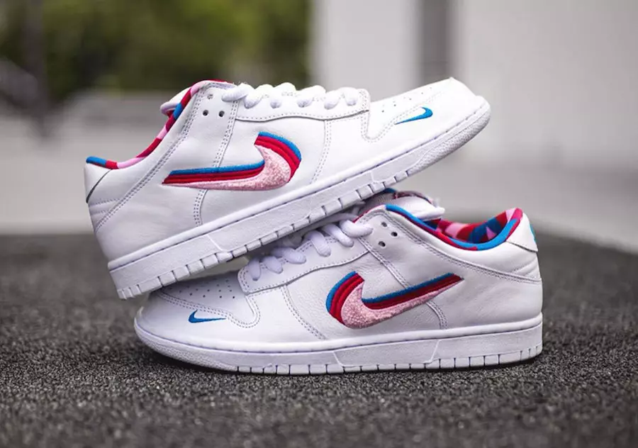 Parra Nike SB Dunk alacsony megjelenési dátum