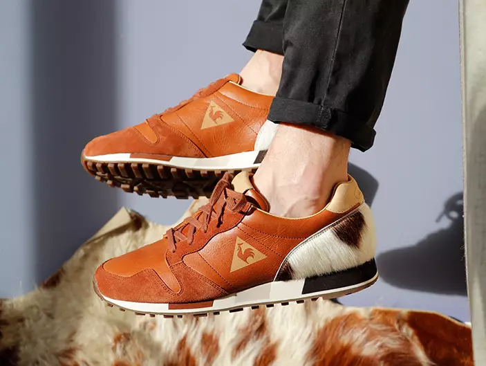 Le Coq Sportif x Starcow Omega Runner has Furry Heels