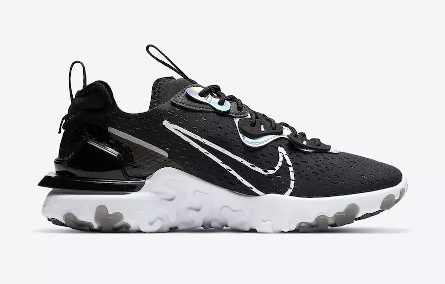 Nike React Vision Essential Black Iridescent CW0730-001 худалдаанд гарсан огноо