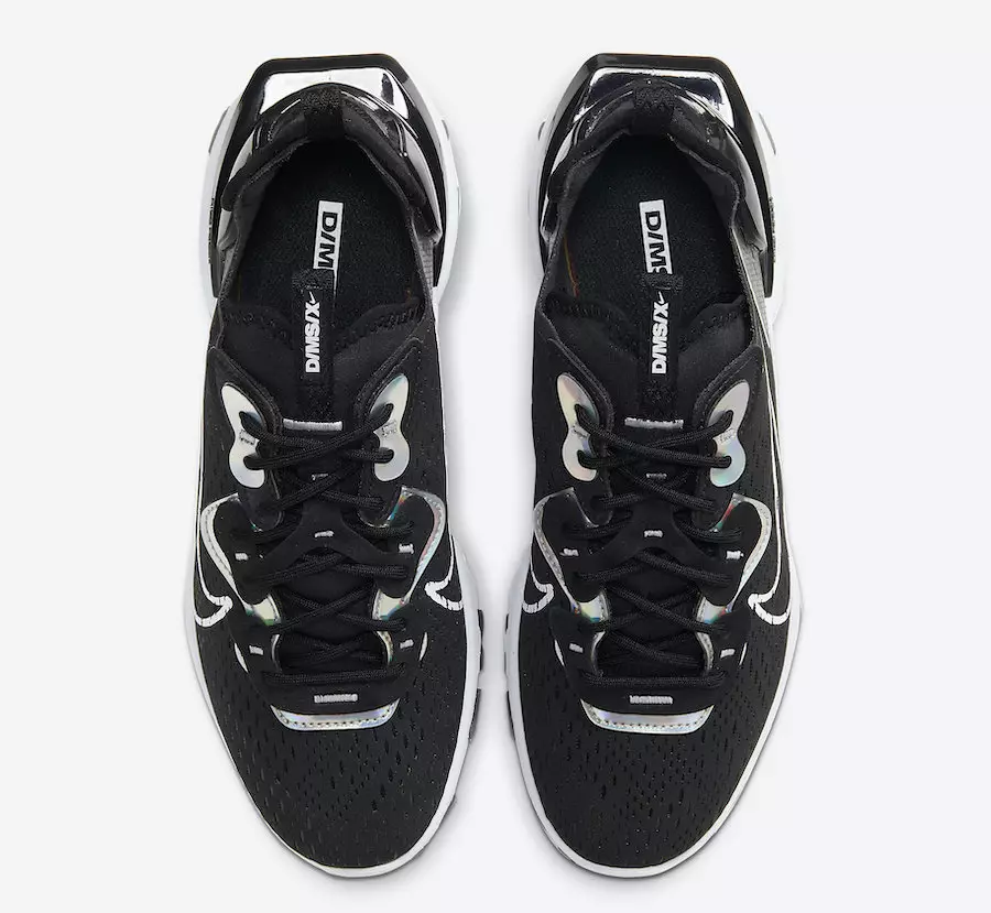 تاریخ انتشار Nike React Vision Essential Black Iridescent CW0730-001