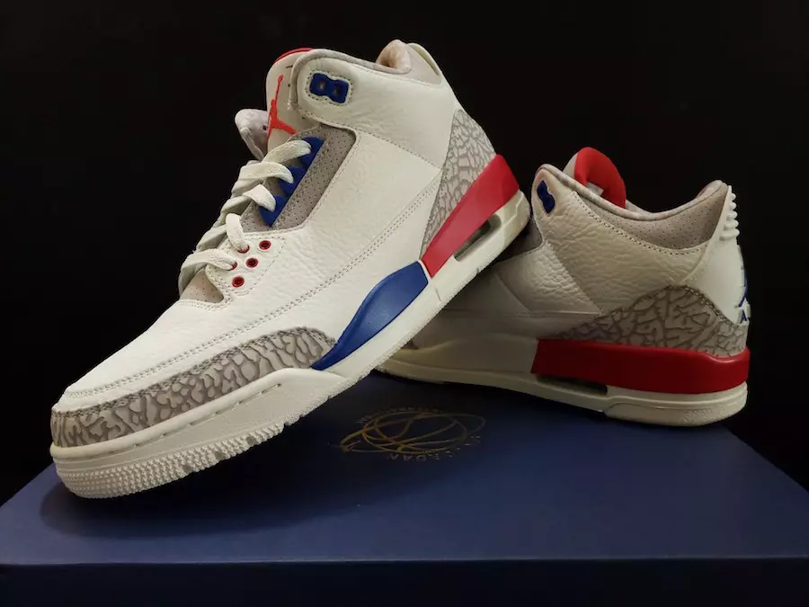 Air Jordan 3 Charity Game USA alþjóðlegur pakki útgáfudagur