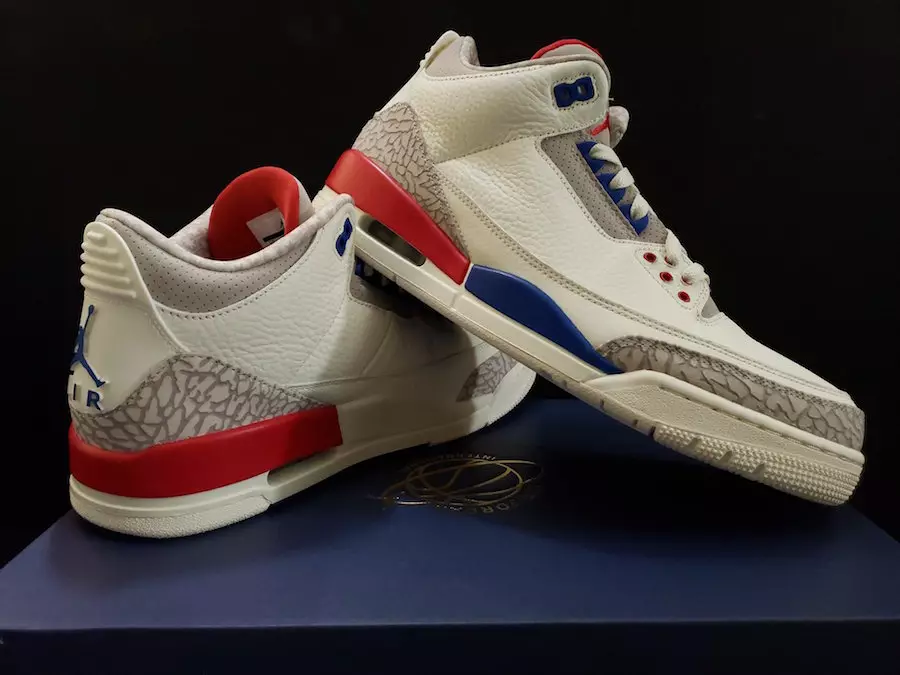 Air Jordan 3 Charity Game USA International Pack Dátum vydania