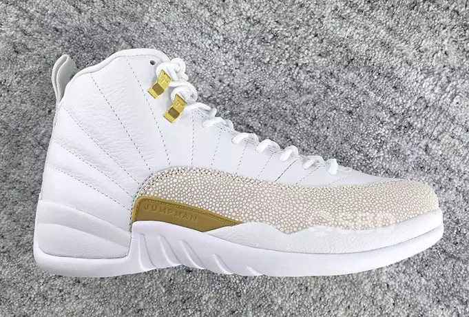 OVO Air Jordan 12 baltā zelta izlaišanas datums