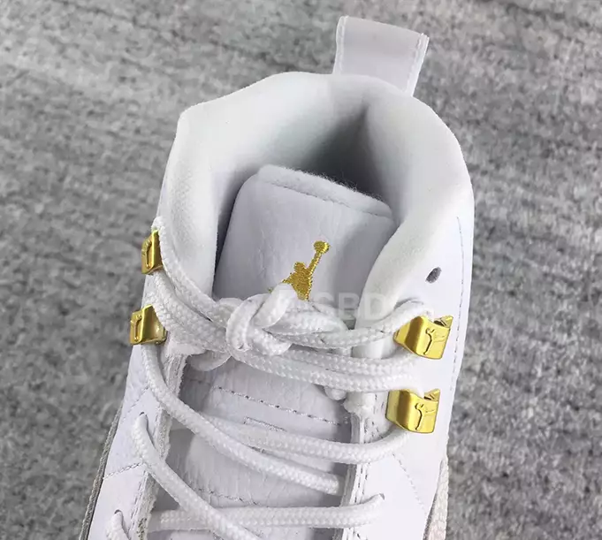 OVO Air Jordan 12 valge kulla väljalaskekuupäev