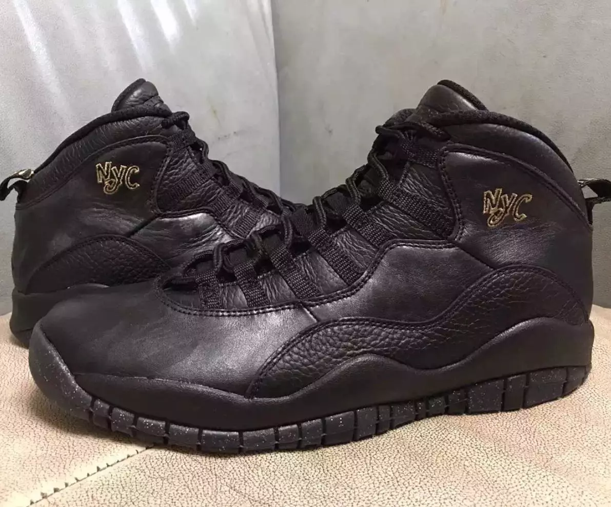 Air Jordan 10 NYC New York Şehir Paketi