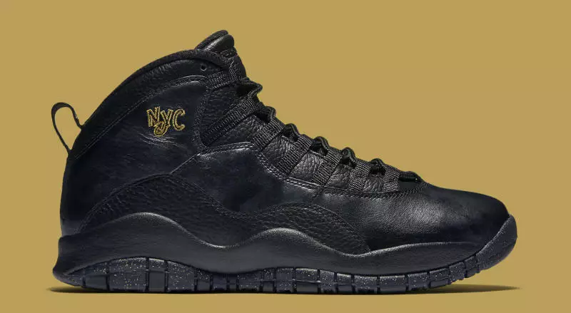 Air Jordan 10 Retro NYC ဖြန့်ချိသည့်ရက်စွဲ