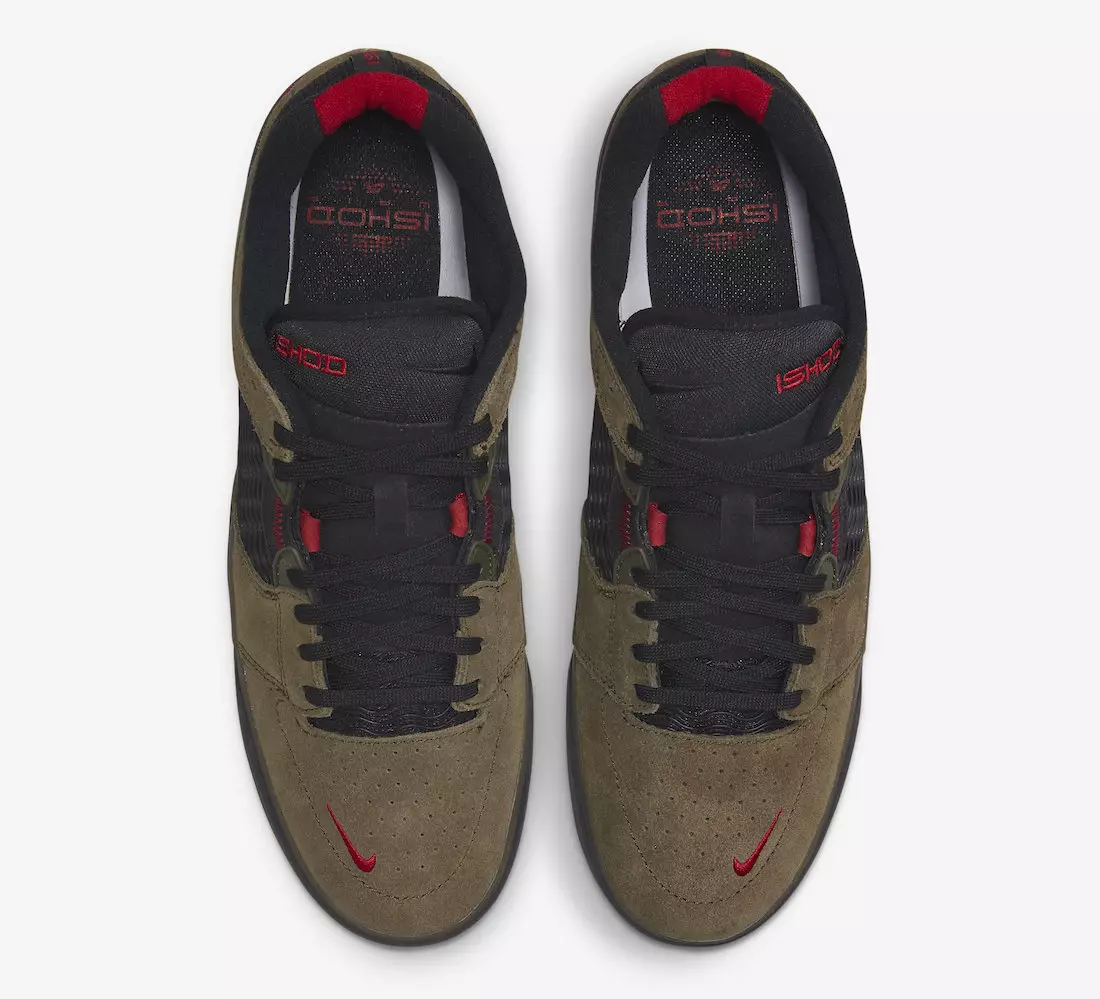 Oficialios Nike SB Ishod „Light Olive“ nuotraukos 4668_5