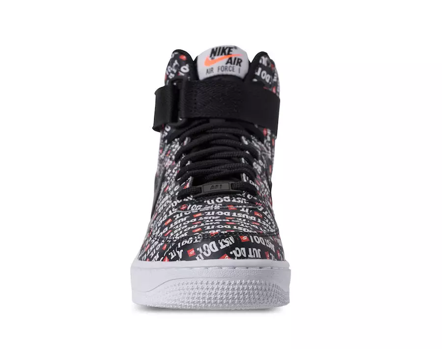 Nike Air Force 1 High Just Do It Schwarz