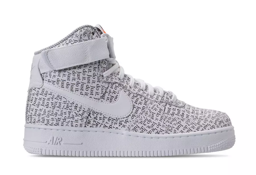 Nike Air Force 1 High Just Do It Blanc