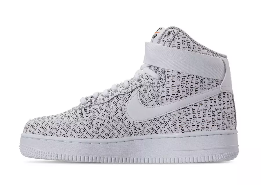 Nike Air Force 1 High Just Do It Белый