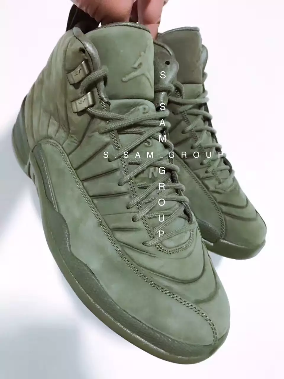 Fecha de lanzamiento de PSNY Air Jordan 12 verde oliva