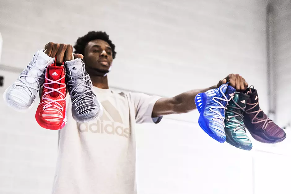 Andrew Wiggins tutvustab adidase hullu lõhkeainet