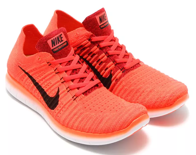 Nike Free RN Flyknit Màu Đỏ thẫm