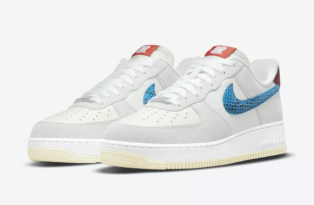 무패 Nike Air Force 1 5 On It DM8461-001 출시일