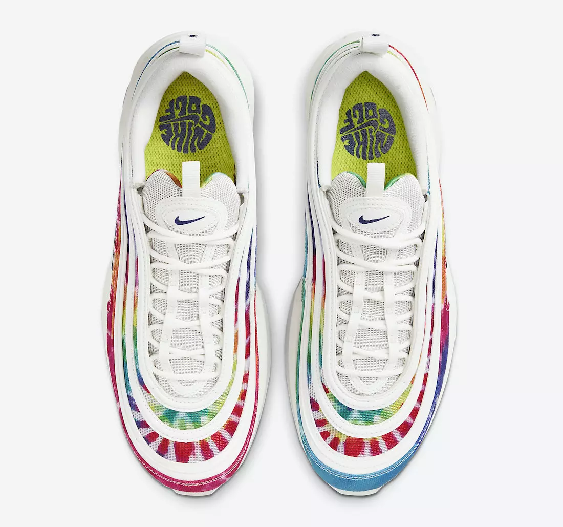 Nike Air Max 97 Golf Tie Dye CK1219-100 გამოშვების თარიღი