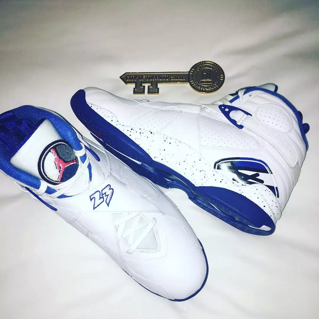 Air Jordan 8 OVO Кентукки Синий