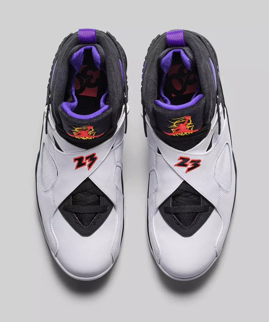 Data de lançamento do Air Jordan 8 três vezes mais charmosa