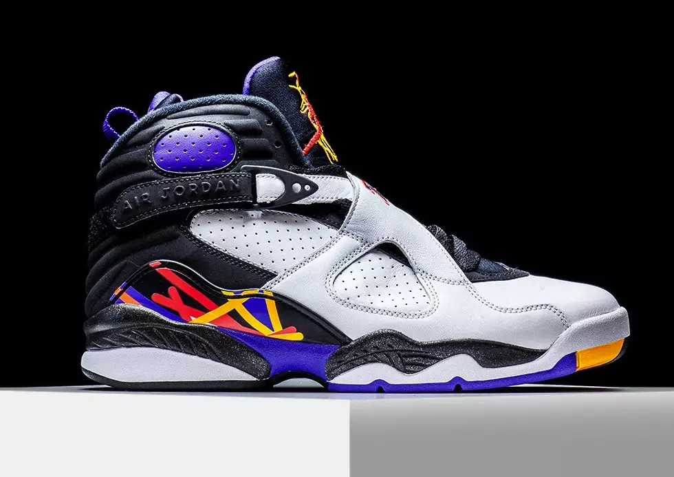 Air Jordan 8 Three Peat Dreimal ein Charme