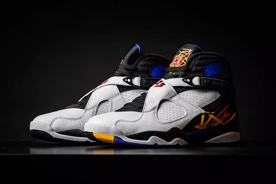 Air Jordan 8 Retro Tarjeta tres veces un encanto