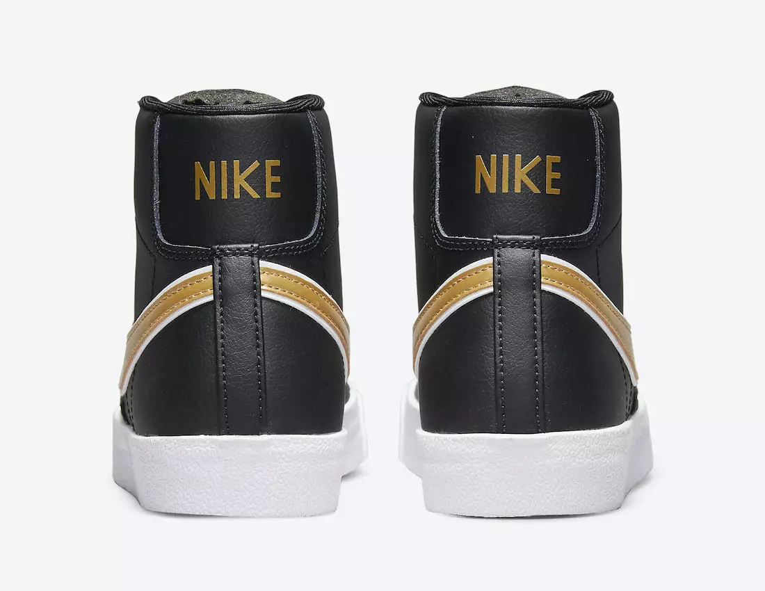 Nike Blazer Mid 77 Noir Or DH0070-001 Date de sortie