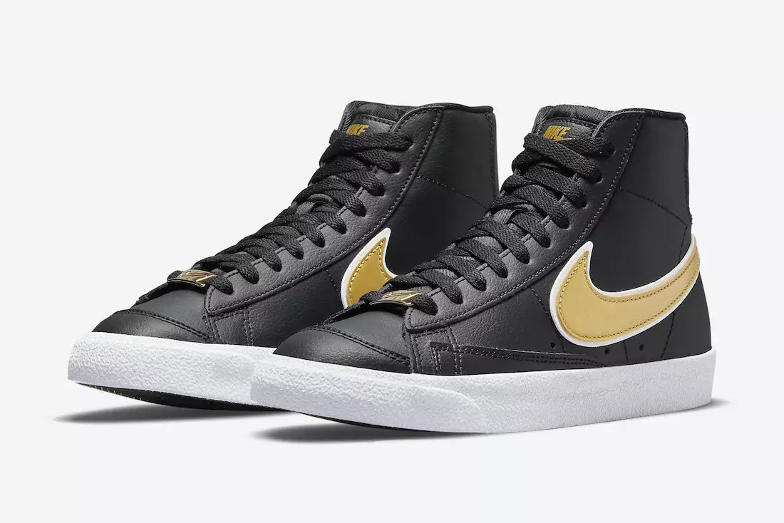 Ngày phát hành Nike Blazer Mid 77 Black Gold DH0070-001