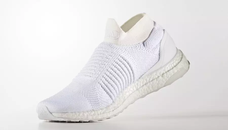 adidas Ultra Boost Laceless Mid Triple White ဖြန့်ချိသည့်နေ့