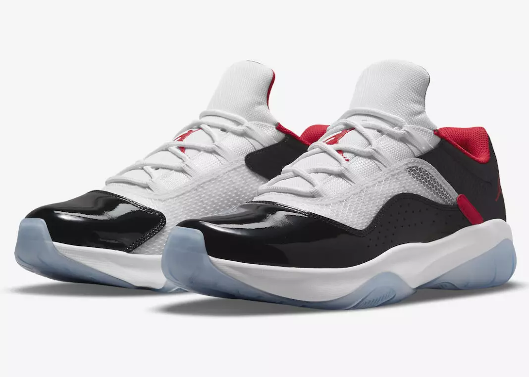 Air Jordan 11 CMFT Low White Universitéit Red Black DO0613-160 Release Datum