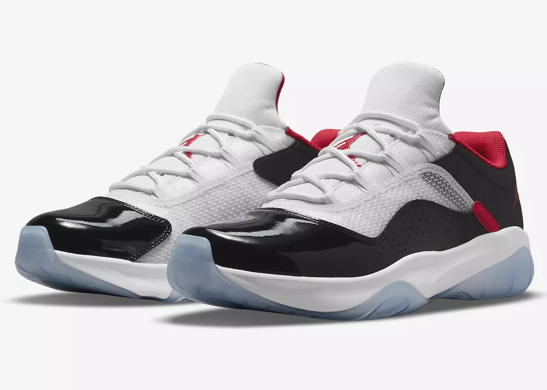 Air Jordan 11 CMFT Low White University Red Black DO0613-160 ဖြန့်ချိသည့်ရက်စွဲ