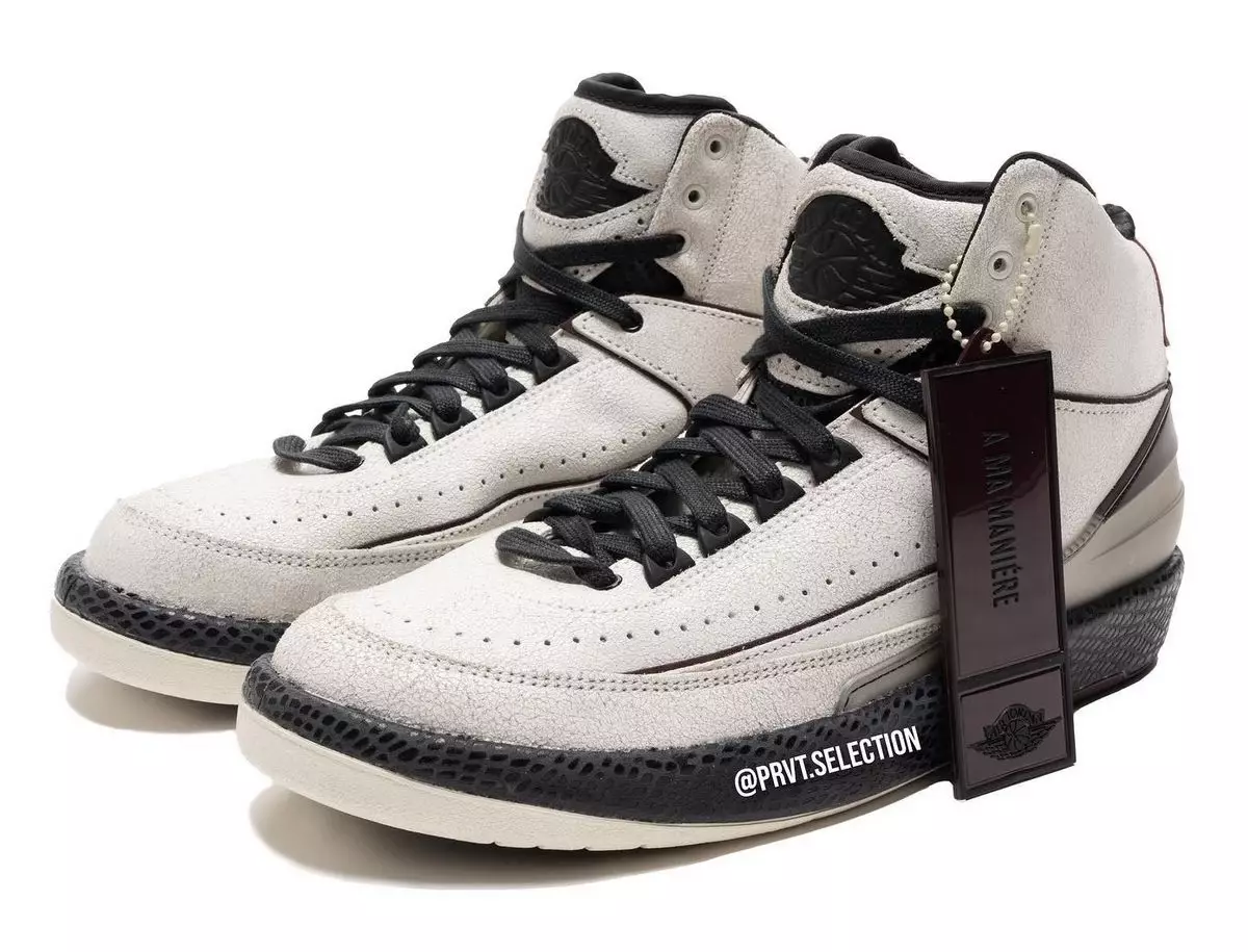 A Ma Maniere Air Jordan 2 DO7216-100 Dáta Eisiúna Praghsáil