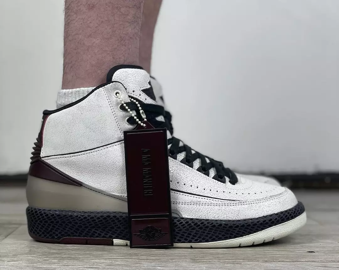 A Ma Maniere Air Jordan 2 Datum vydání na nohou