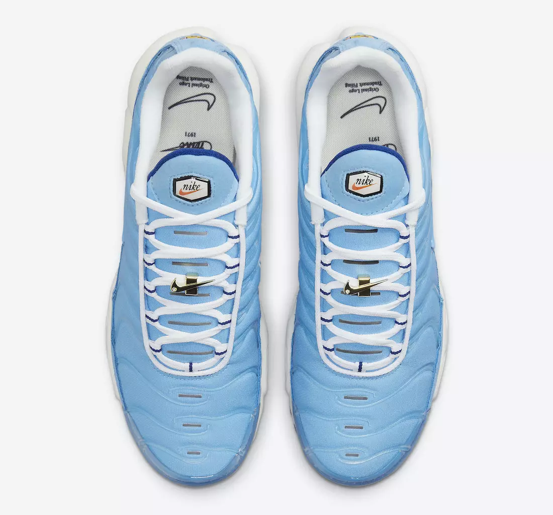 Nike Air Max Plus ערשטער נוצן DB0681-400 מעלדונג טאָג