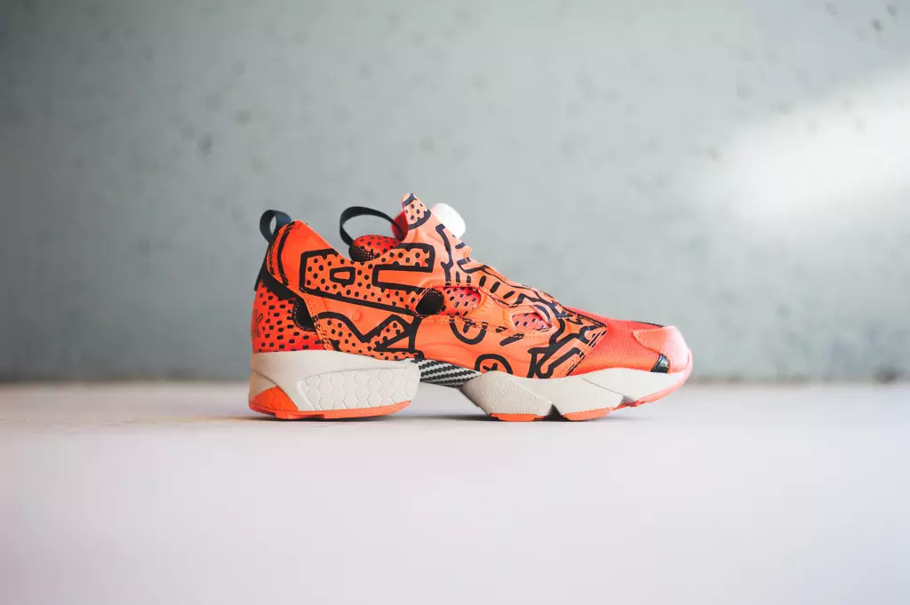 Keith Haring x Reebok Insta Pump Fury OG "Crack is Wack" nu verkrijgbaar